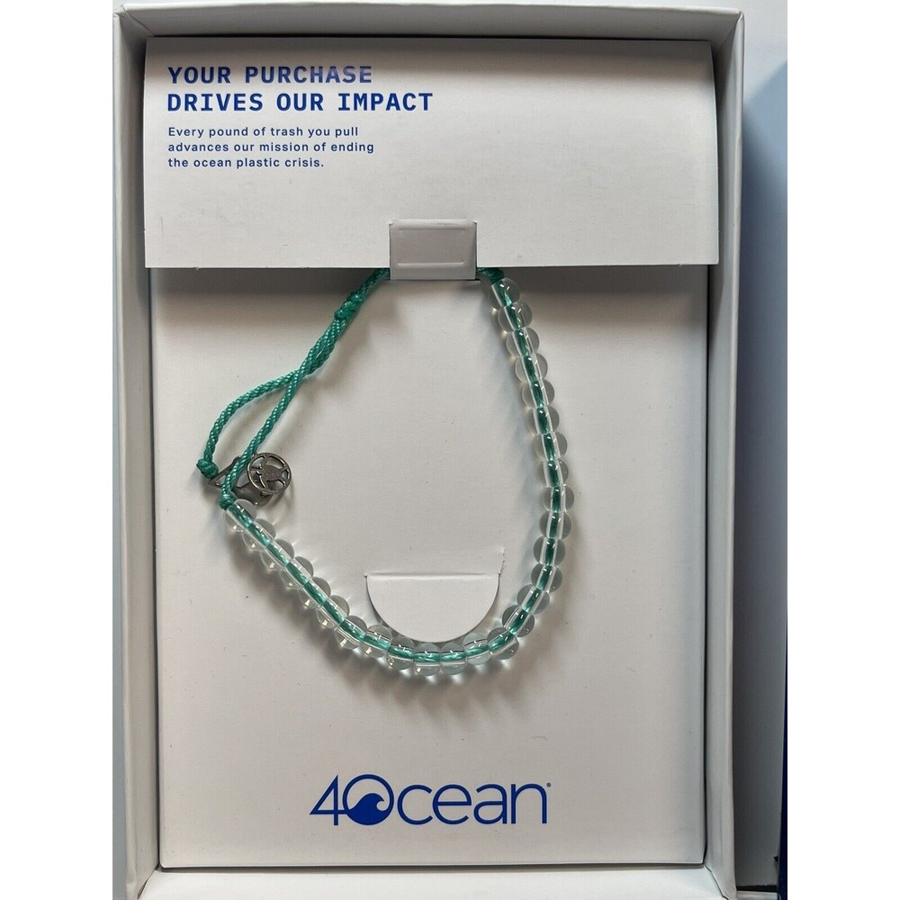 4Ocean Hawksbill Sea Turtle Beaded Bracelet Limited Edition New - Picture 2 of 6